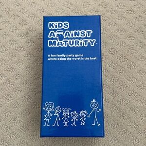 Kids Against Maturity Card Game Ages 10+
